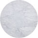 Paloma 54 X 30.25 inch White Marble Dining Table